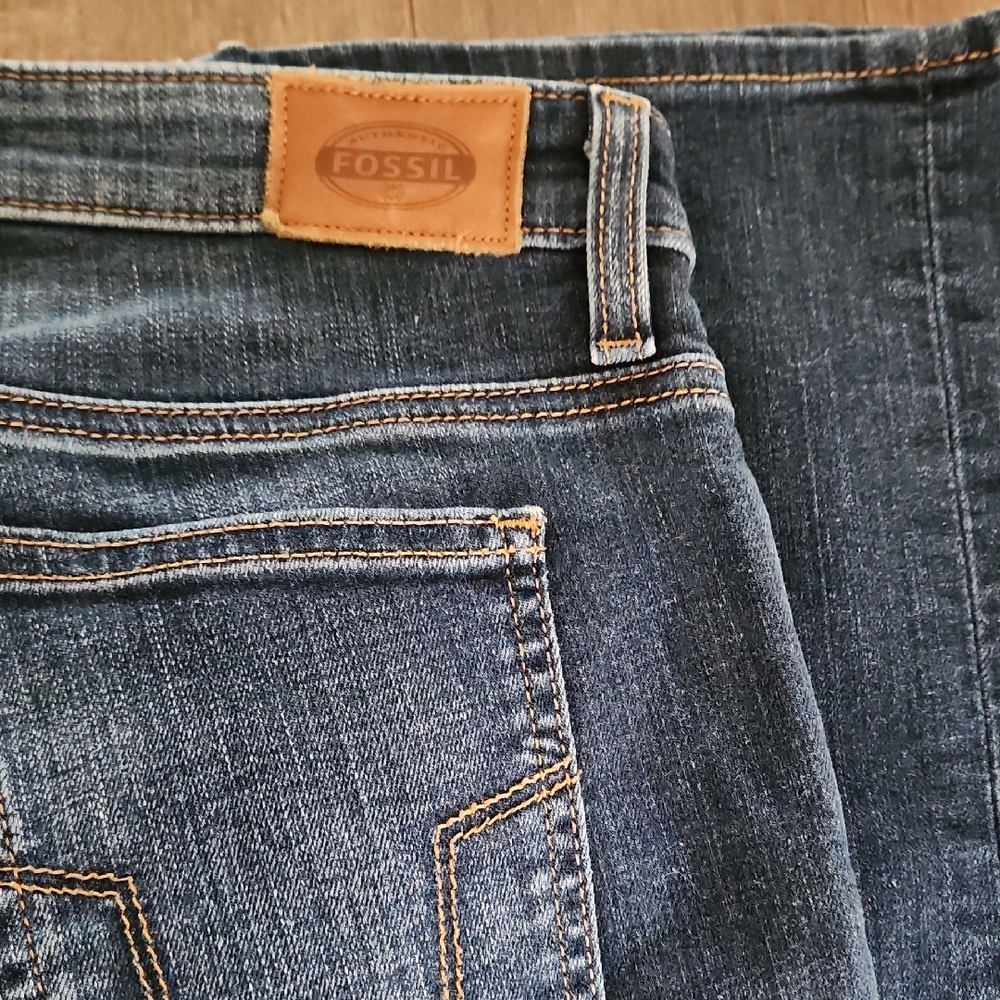 FOSSIL /  Rare Women's Blue Jeans